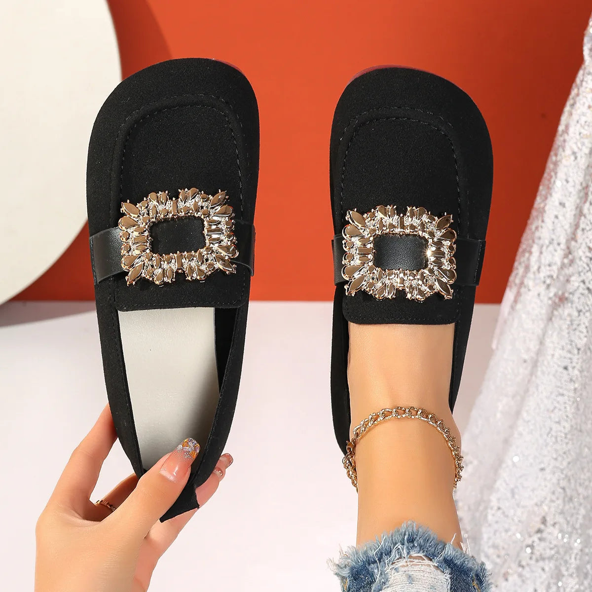 C&G™ | Orthopedic Buckle Loafers