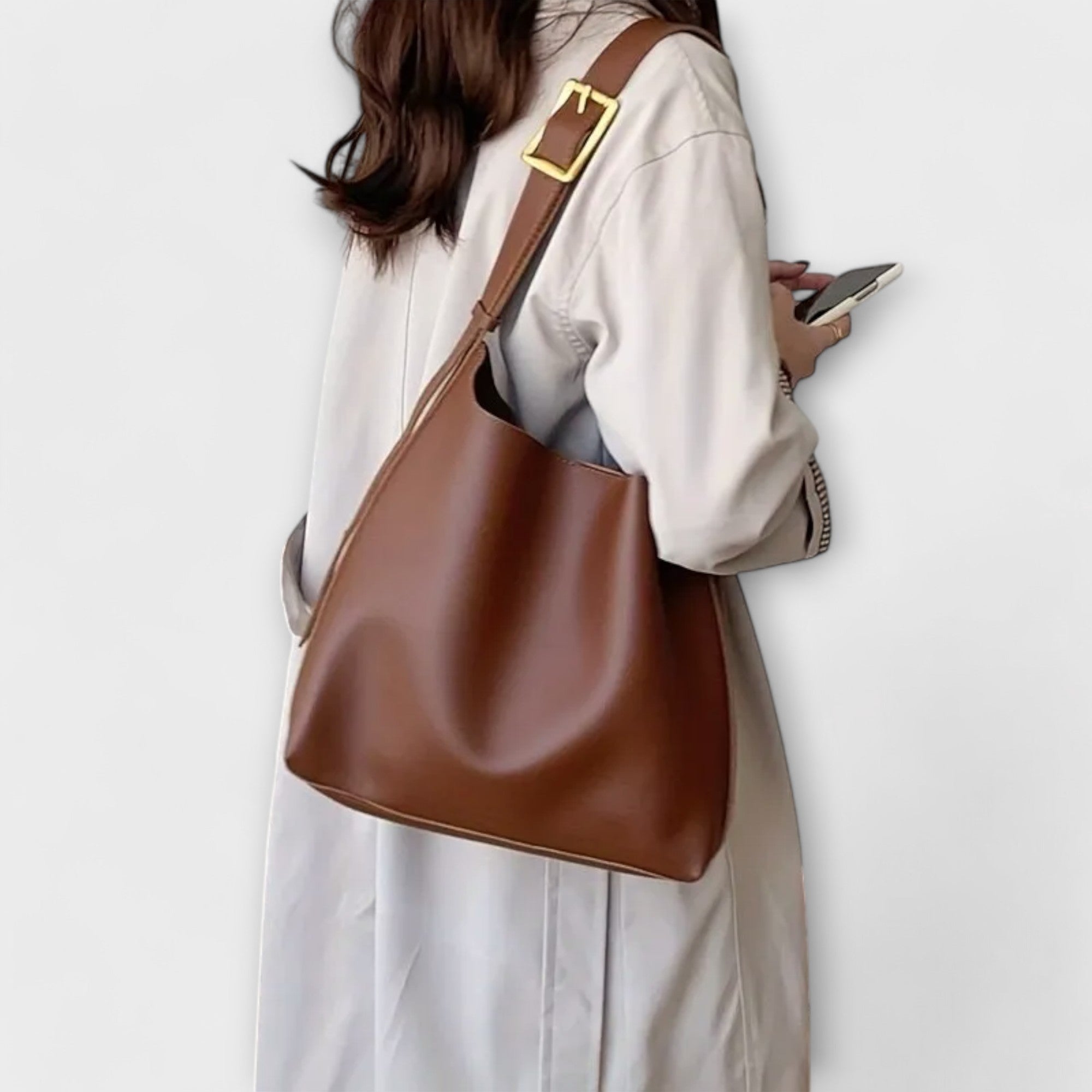 C&G™| Olivia – Elegant Leather Shoulder Bag