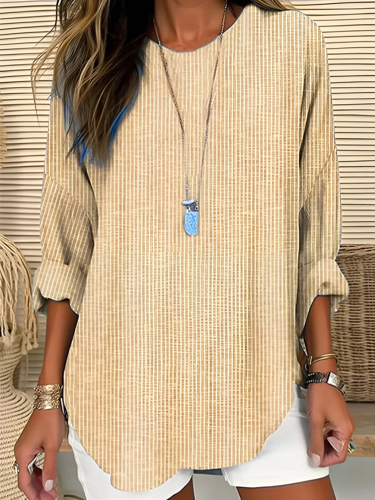 C&G™| Trendy Striped Blouse