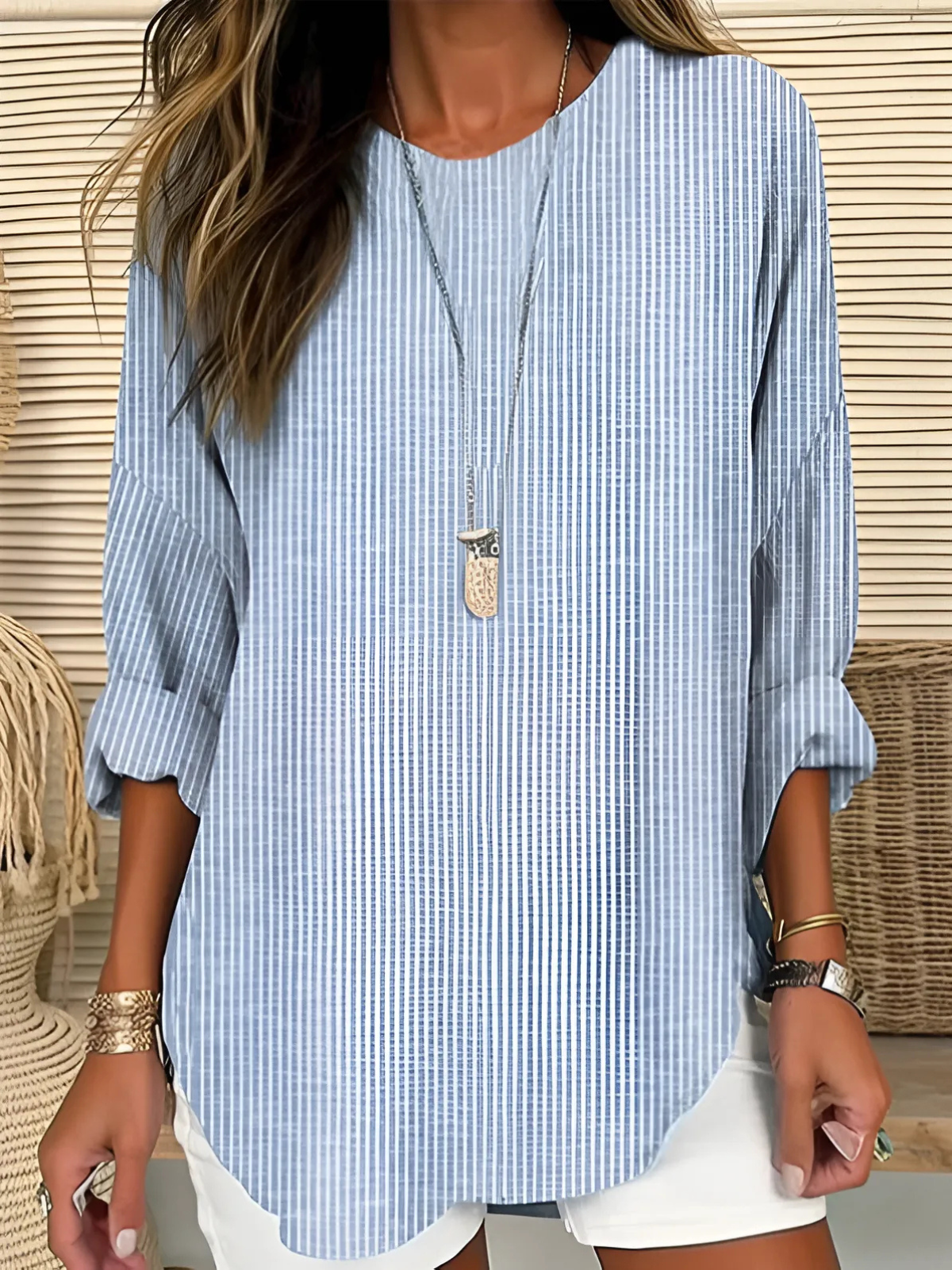 C&G™| Trendy Striped Blouse
