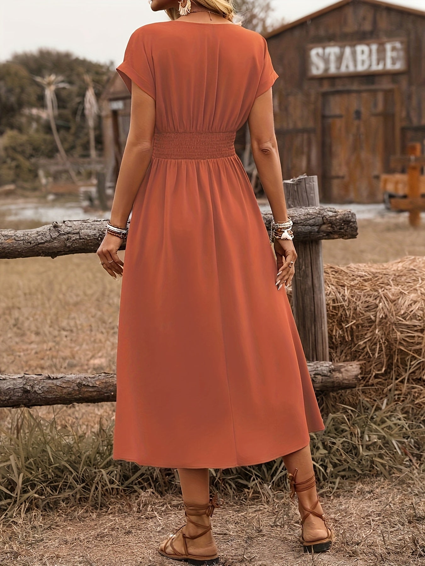 C&G™ | Bohemian Twist Dress