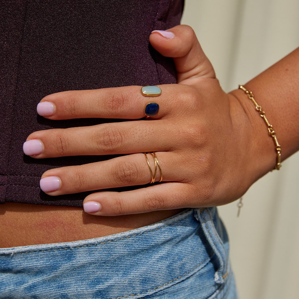 C&G™| Intricate Amethyst Ring