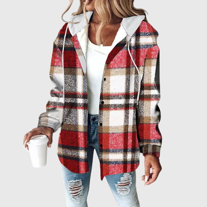 C&G™ | Women's Mesh Button Placket Jacket