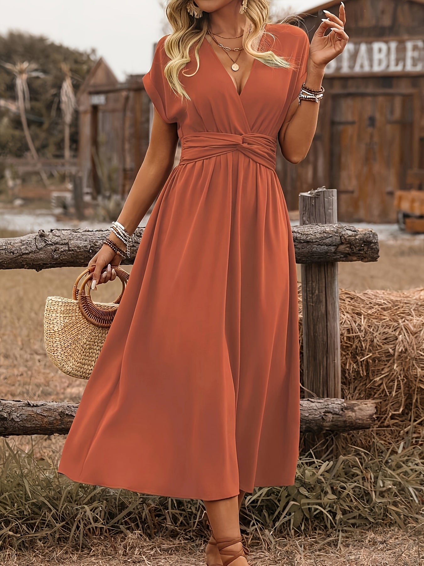C&G™ | Bohemian Twist Dress
