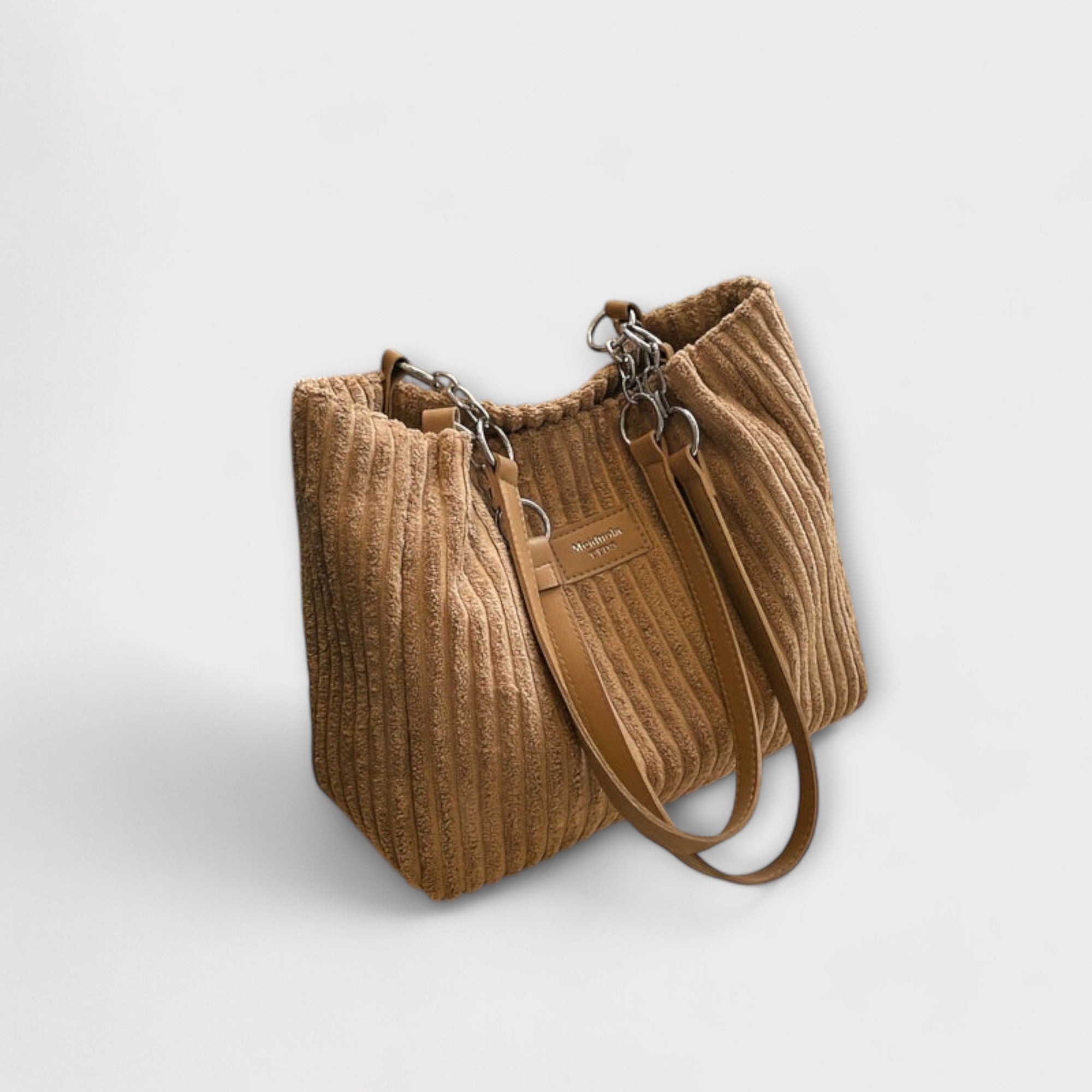 C&G™| Olivia Soft Cord Shoulder Bag