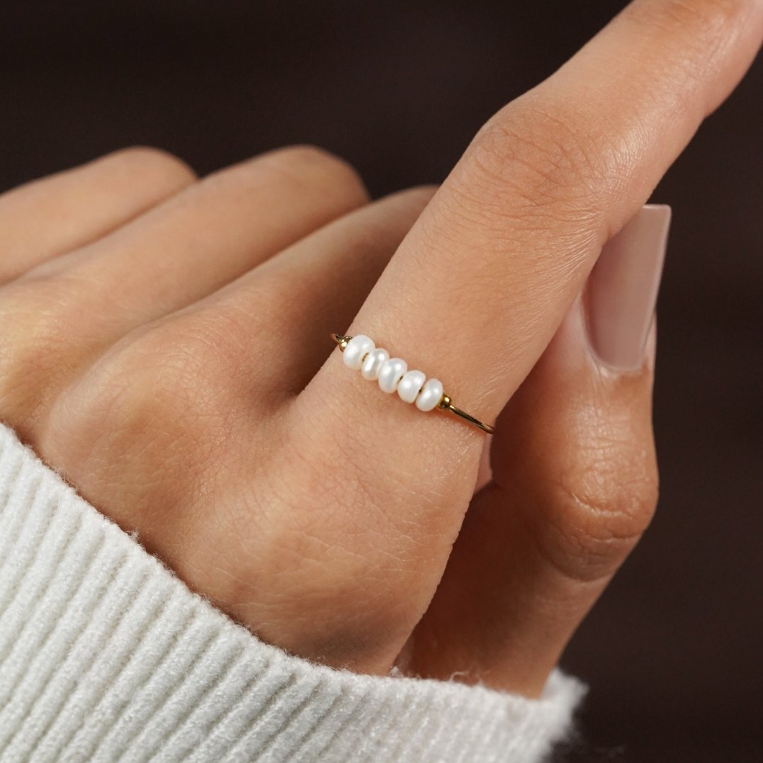 C&G™| Grace Ring Featuring Freshwater Pearls.
