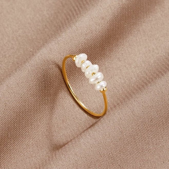 C&G™| Grace Ring Featuring Freshwater Pearls.
