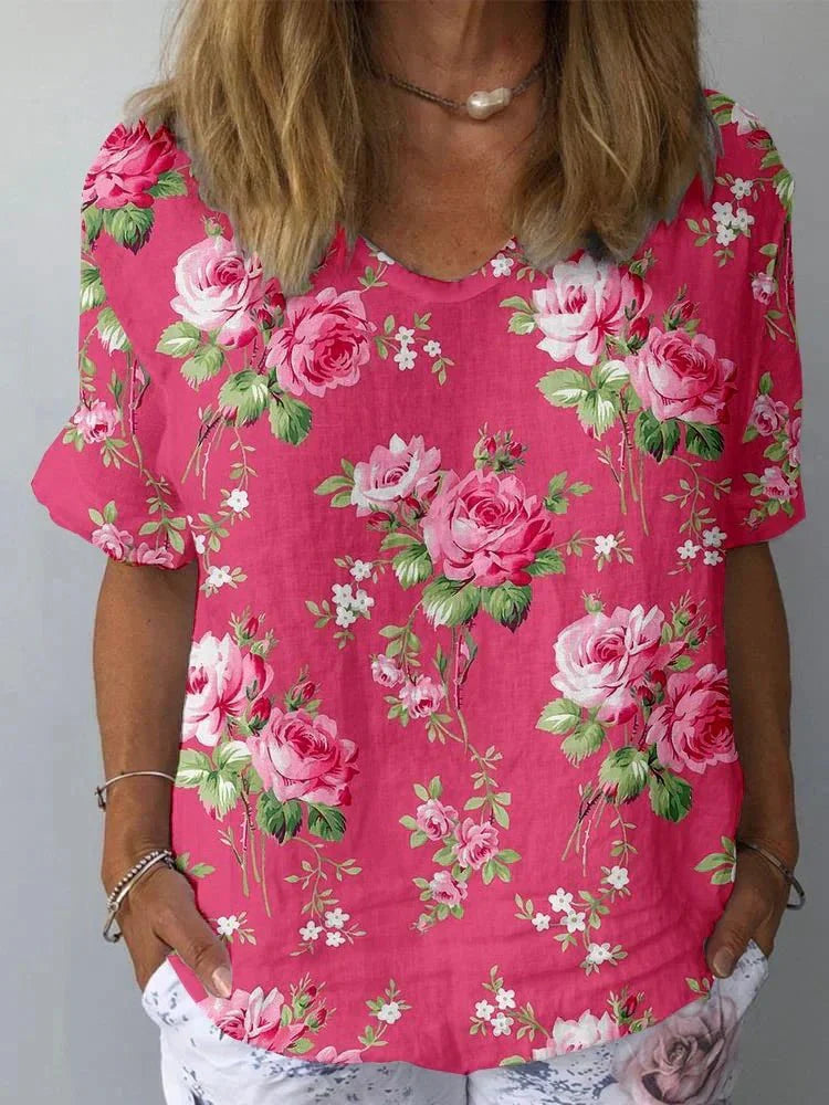 C&G™| Artistic Floral Shirt