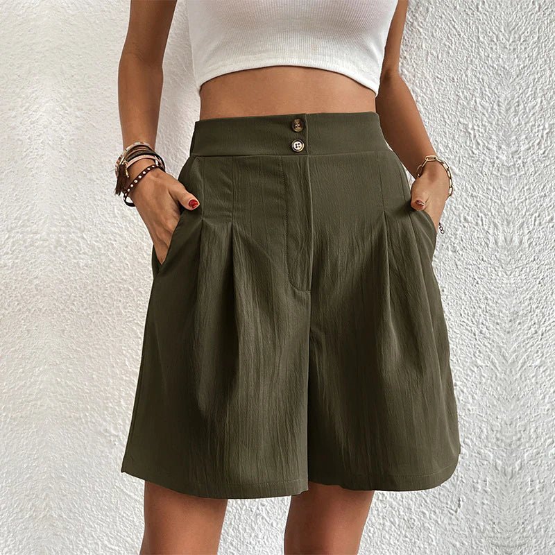 C&G™ | High-Waist Comfort Shorts