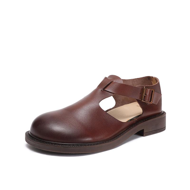 C&G™| Colette Leather Mary Janes
