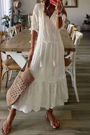 C&G™ | Effortless Floral Maxi Dress