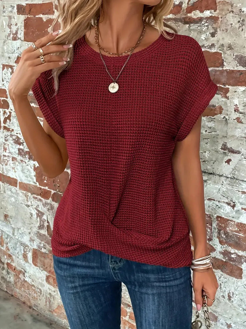 C&G™| Sophie - The Sweetheart Round Neck T-Shirt