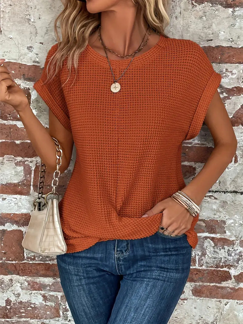 C&G™| Sophie - The Sweetheart Round Neck T-Shirt