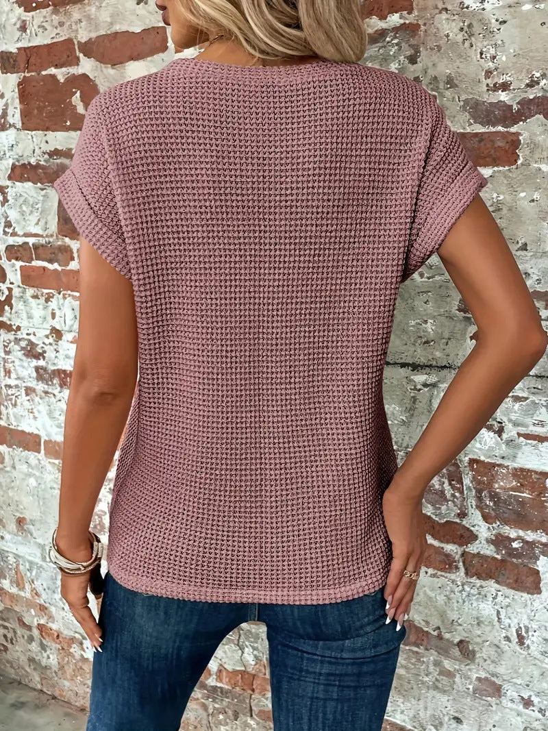 C&G™| Sophie - The Sweetheart Round Neck T-Shirt