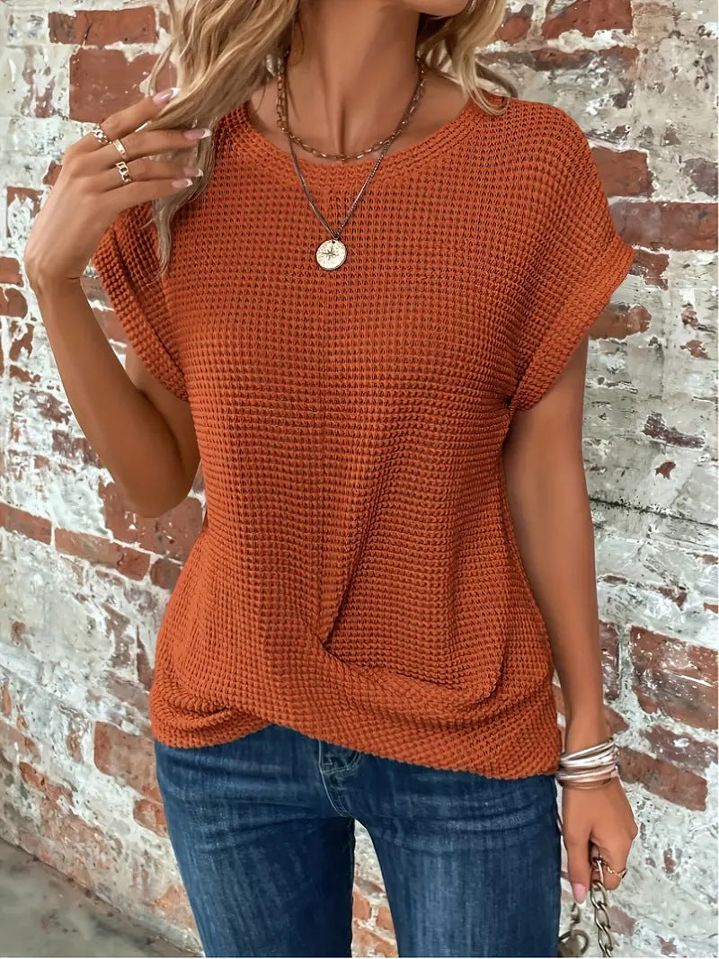 C&G™| Sophie - The Sweetheart Round Neck T-Shirt