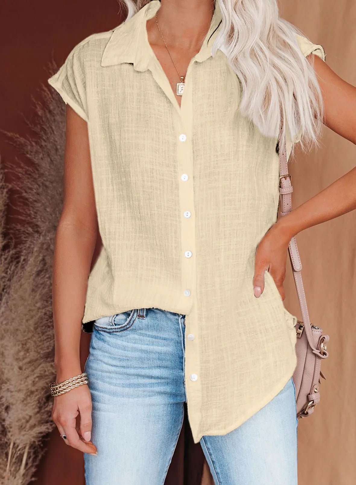 C&G™ | Leonie Relaxed Summer Blouse